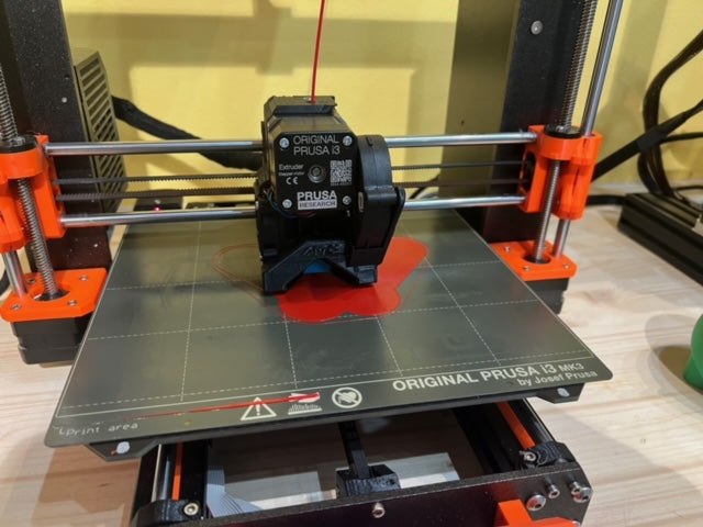 Prusa MK3S+ con Hotend NUOVO appena sostituito E3D
