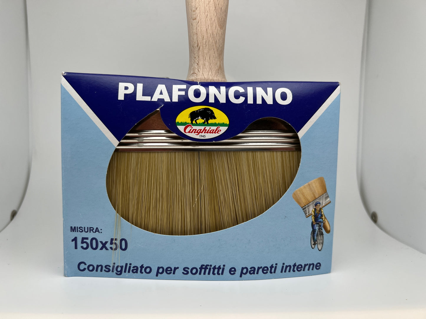 Plafoncino CINGHIALE π 150x50 Manico in Legno