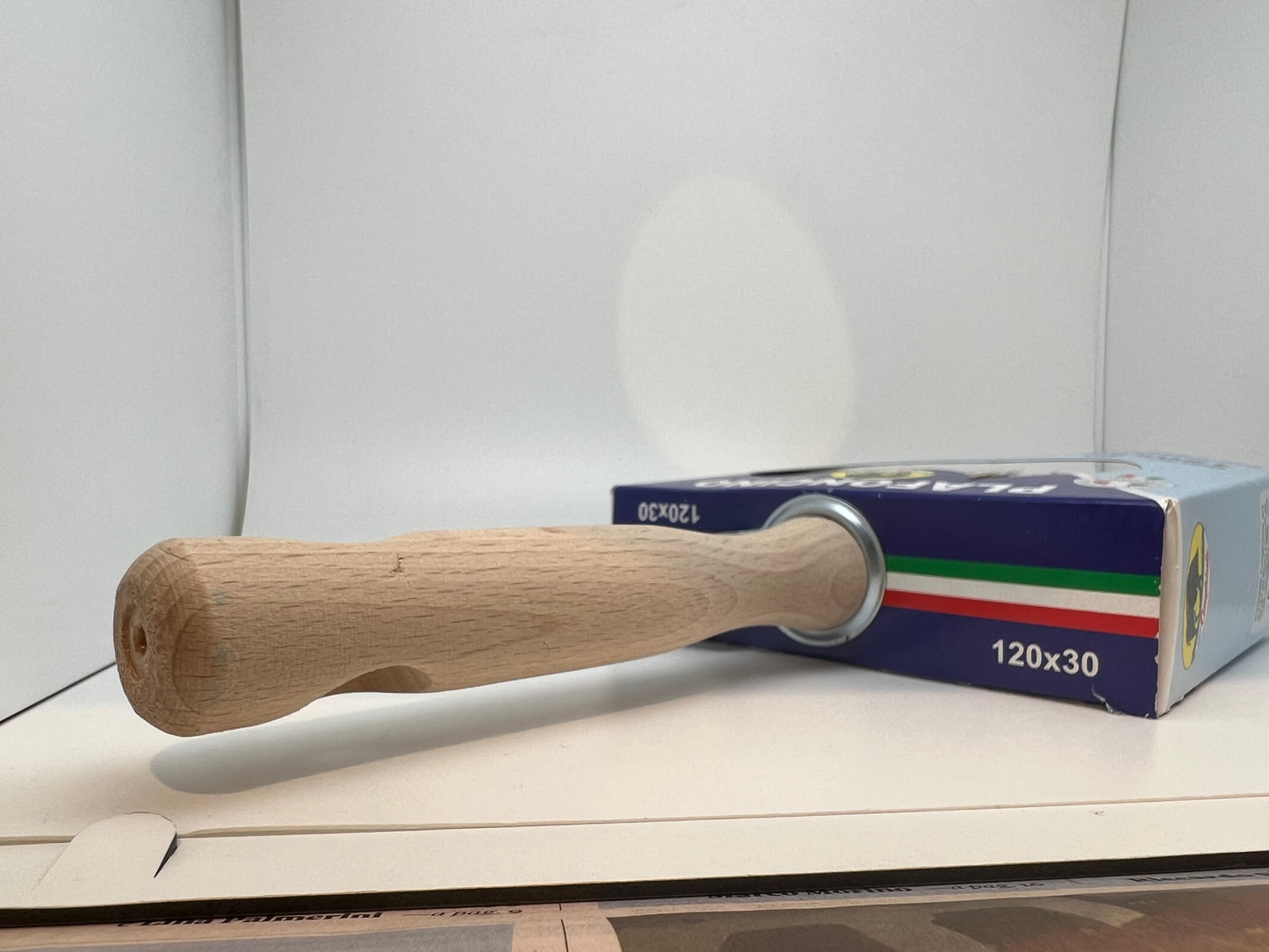 Plafoncino CINGHIALE π 120x30 Manico in Legno