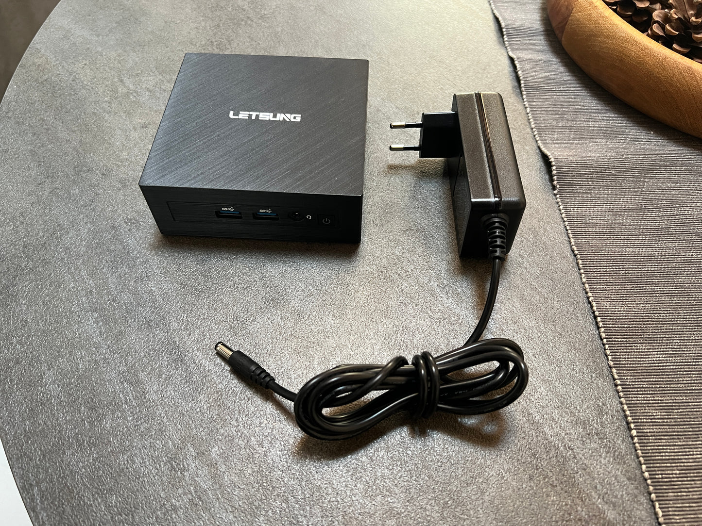 LETSUNG Mini PC GoLite 11 Celeron N4020C 6GB 128G M.2 Win11 Pro PC WiFi