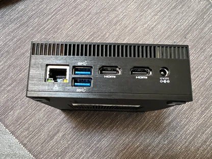 LETSUNG Mini PC GoLite 11 Celeron N4020C 6GB 128G M.2 Win11 Pro PC WiFi