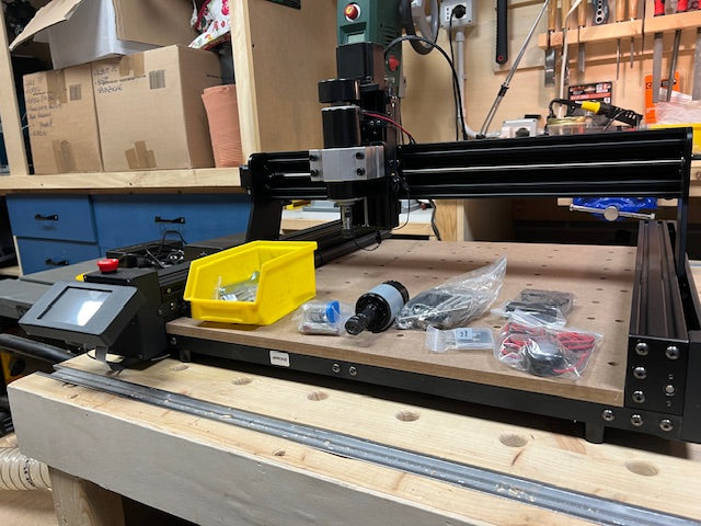 CNC TwoTrees 3 assi TTC450 4040 + Mandrino da 500W