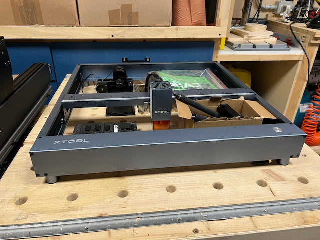 Laser Cutter XTOOL D1 + modulo rotativo RA2 PRO
