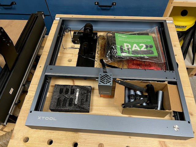 Laser Cutter XTOOL D1 + modulo rotativo RA2 PRO